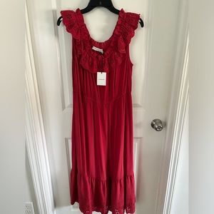 Coach Red Dress Size 8 NWT